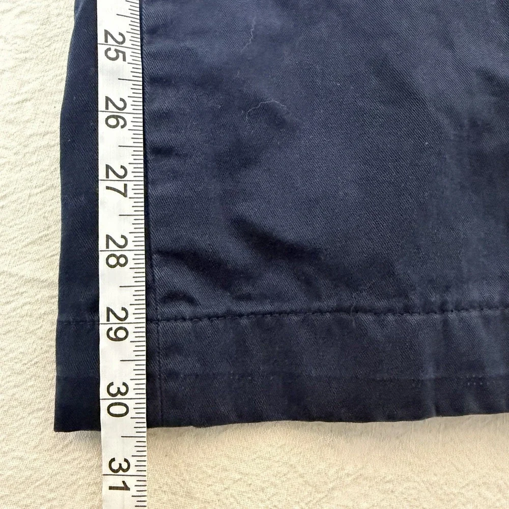 Polo Ralph Lauren Classic Fit Chino Pants Mens 36x32 Navy Cotton Soft Twill